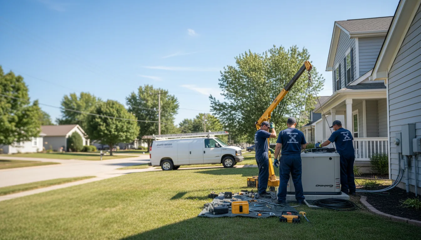 Generator Installation in Piney Woods, MS near me